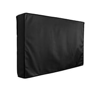 SUSHANG 600D Outdoor TV Cover Fitted Television Protector for Outside TV | Enclosure for Moving | TV Display Protectors Black